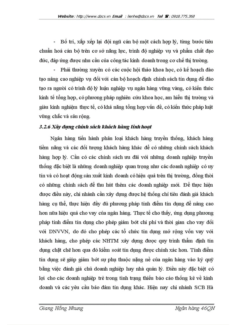 image for page Nâng cao hiệu quả cho vay đối với DNVVN tại Ngân hàng TMCP Sài gòn chi nhánh Hà nội