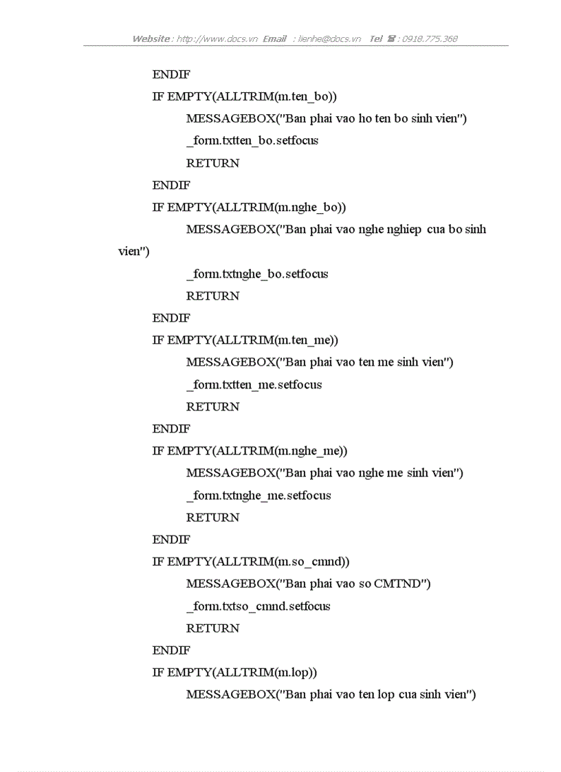 image for page Quản lý sinh viên nội trú trường đại học Kinh tế Quốc dân