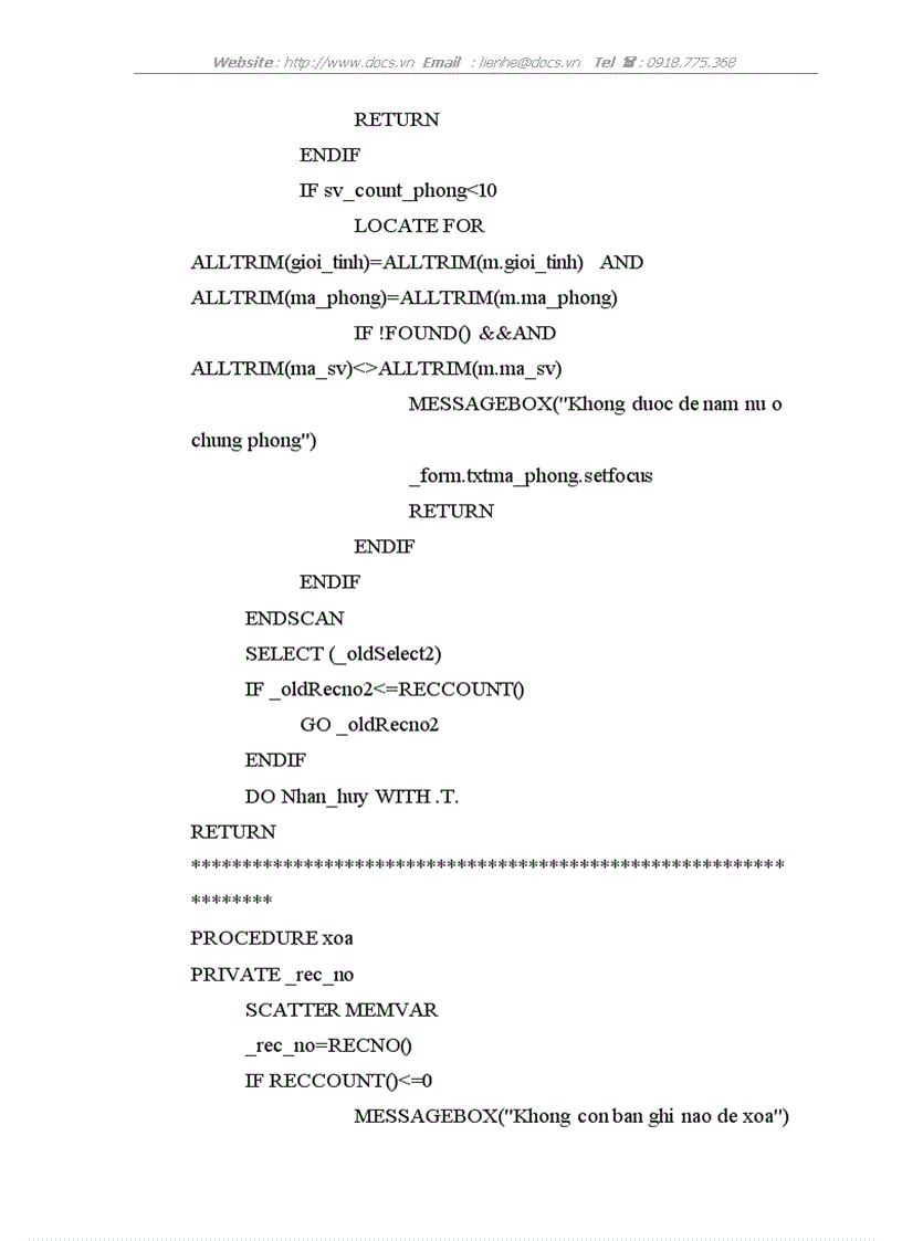 image for page Quản lý sinh viên nội trú trường đại học Kinh tế Quốc dân