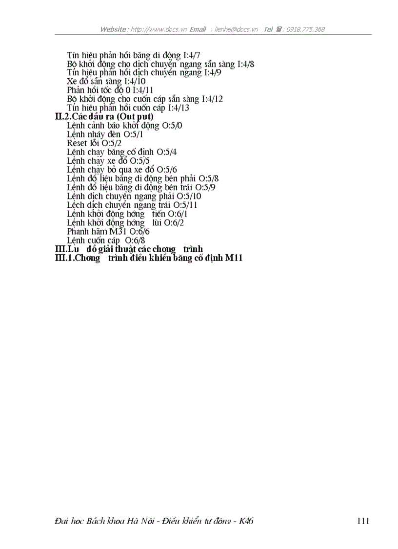 image for page Hệ SLC 500 của Allen bradly quy trình công nghệ cầu rải sét chương trình điều khiển đối tượng cầu rải