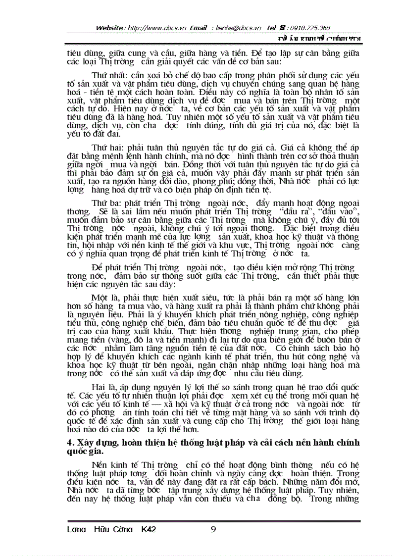 image for page Phân tích tính tất yếu khách quan đặc điểm của kinh tế thị trường định hướng XHCN ở Việt Nam và các giải pháp để phát triển nó