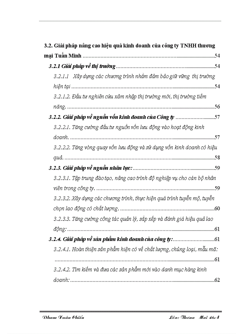 image for page Giải pháp nâng cao hiệu quả kinh doanh của công ty TNHH thương mại Tuấn Minh