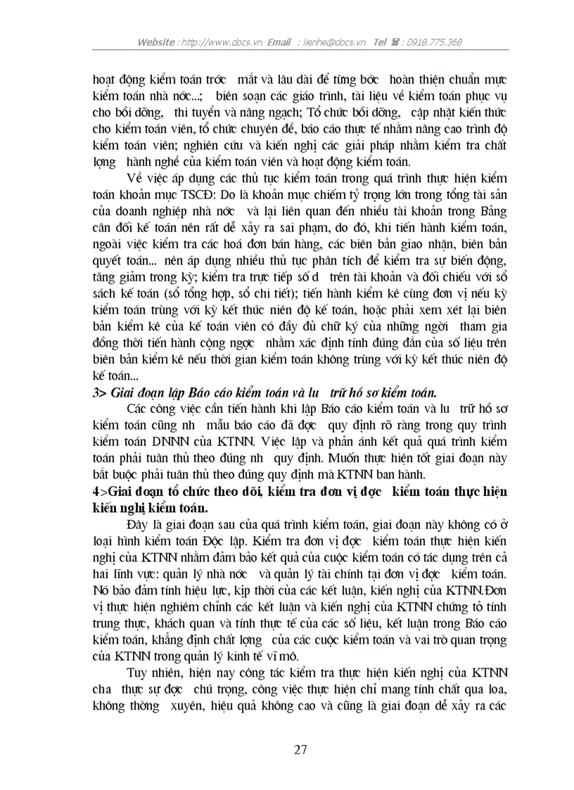 image for page Tìm hiểu quy trình kiểm toán khoản mục tài sản cố định trong các doanh nghiệp Nhà nước do kiểm toán nhà nước thực hiện