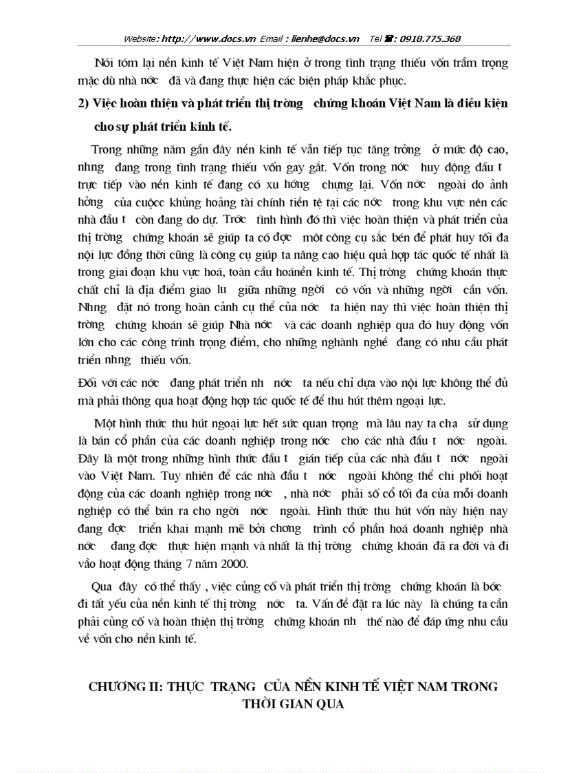 image for page Tình hình hoạt động của thị trường chứng khoán Việt Nam trong thời gian qua