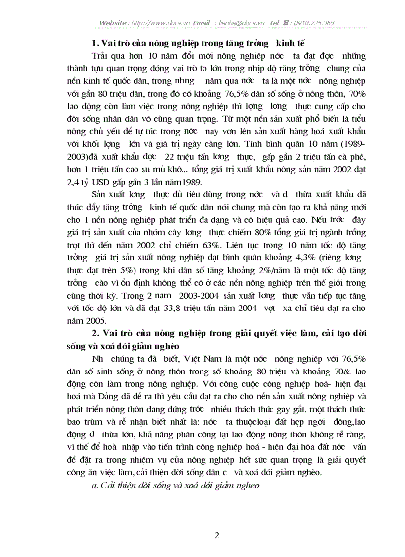 image for page Phương hướng đổi mới và hoàn thiện chính sách ruộng đất trong nông nghiệp nông thôn Việt Nam trong giai đoạn 2006 2010