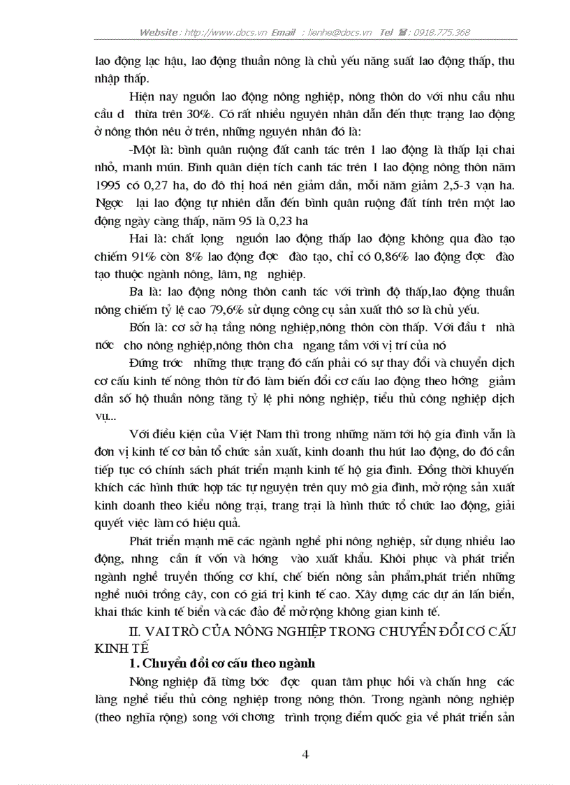 image for page Phương hướng đổi mới và hoàn thiện chính sách ruộng đất trong nông nghiệp nông thôn Việt Nam trong giai đoạn 2006 2010