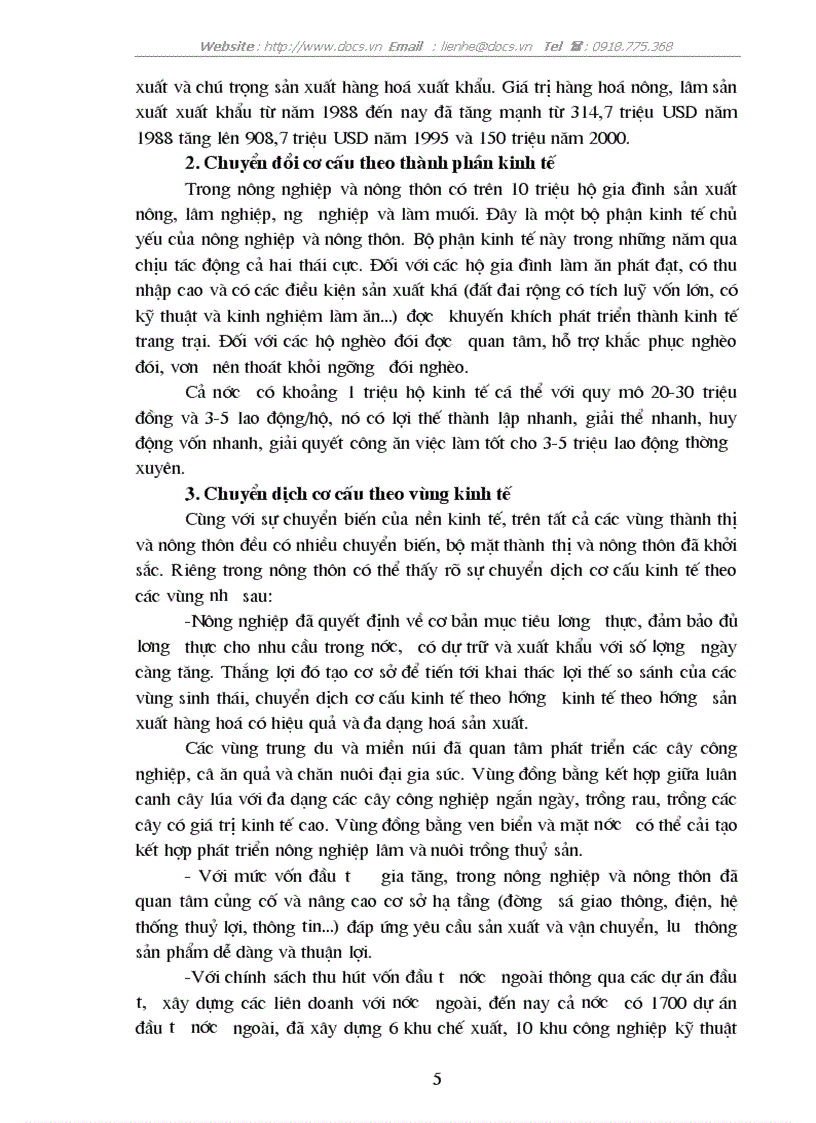 image for page Phương hướng đổi mới và hoàn thiện chính sách ruộng đất trong nông nghiệp nông thôn Việt Nam trong giai đoạn 2006 2010