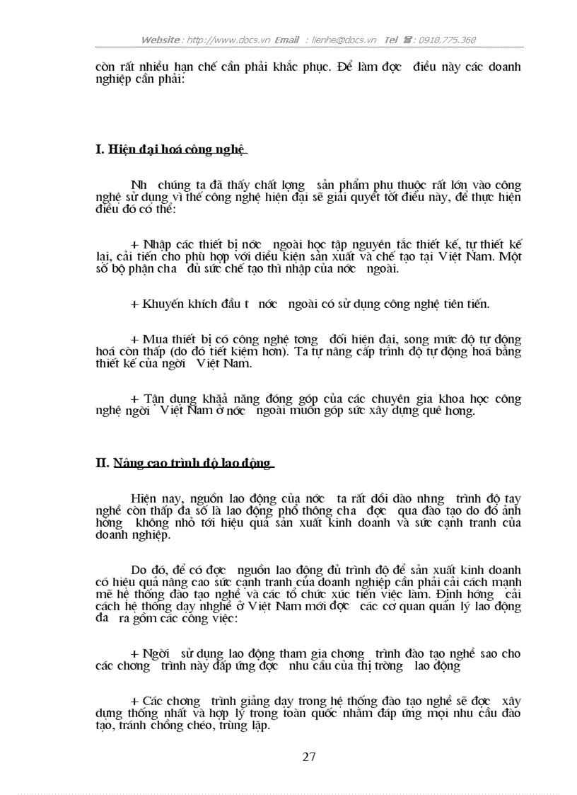 image for page Nâng cao chất lượng sản phẩm để tăng sức cạnh tranh