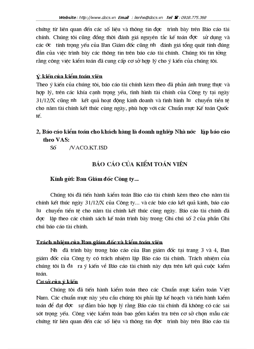 image for page Công ty Kiểm toán Việt Nam VACO