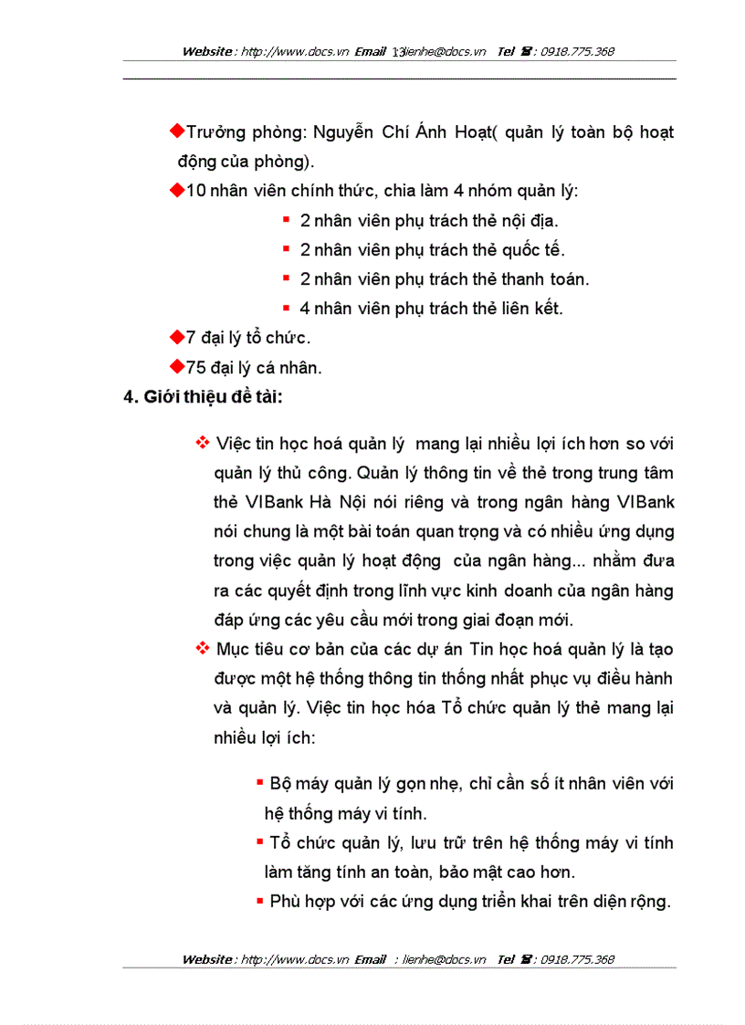 image for page Xây dựng chương trình quản lý thẻ ATM của Ngân hàng VIBank chi nhánh Quang Trung Hà Nội