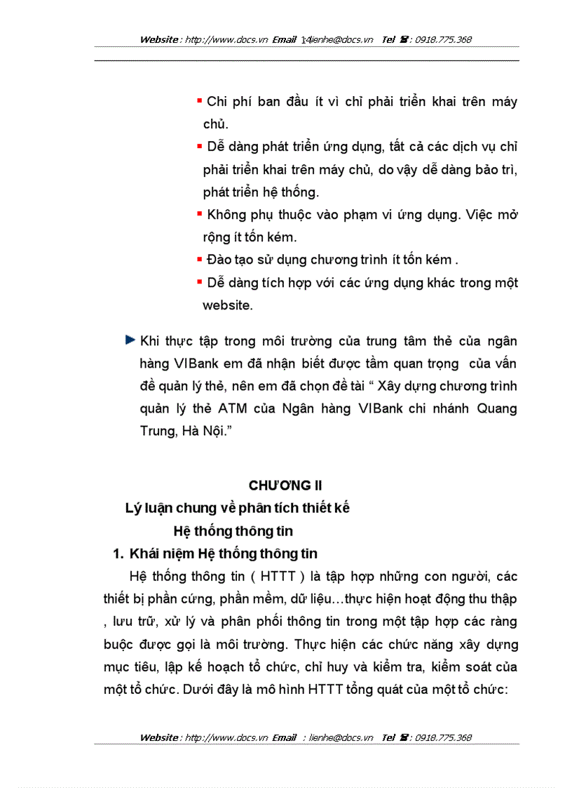 image for page Xây dựng chương trình quản lý thẻ ATM của Ngân hàng VIBank chi nhánh Quang Trung Hà Nội