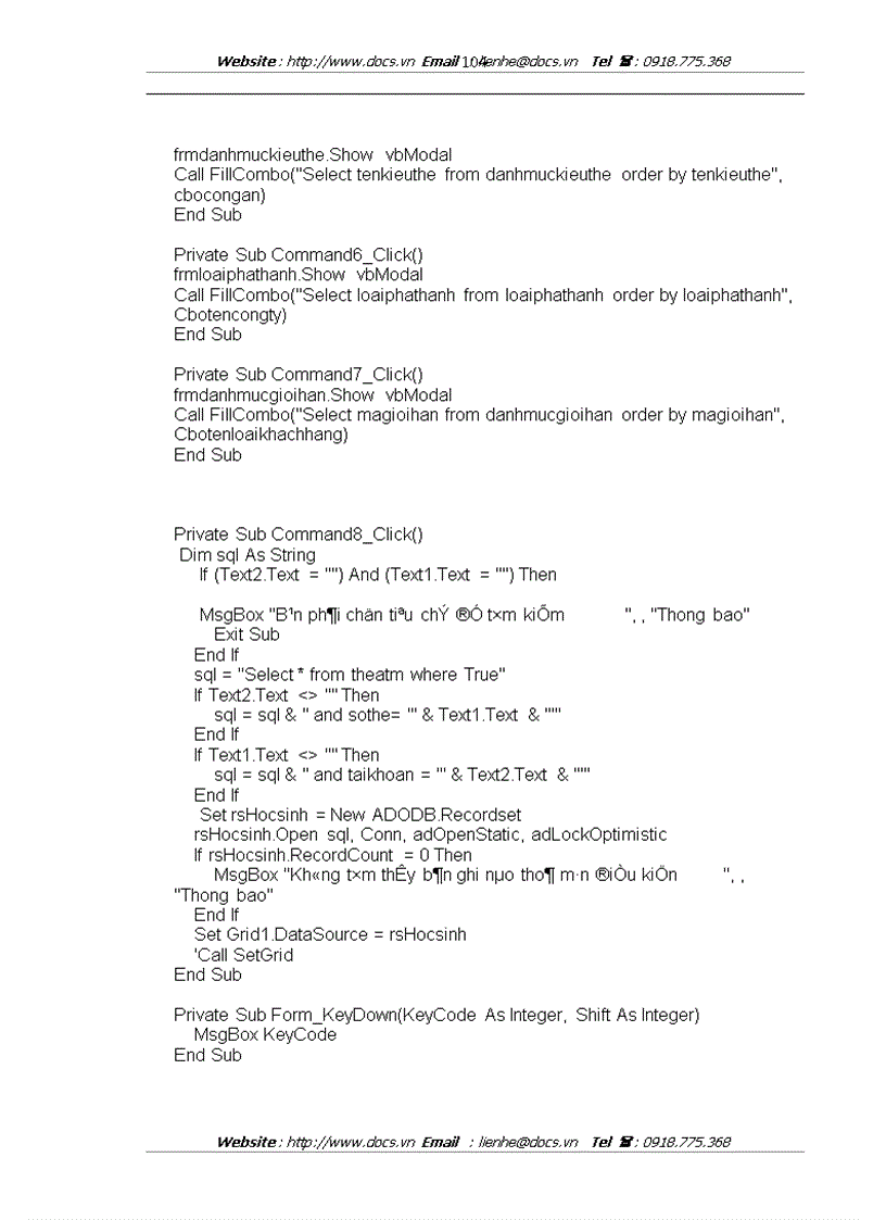 image for page Xây dựng chương trình quản lý thẻ ATM của Ngân hàng VIBank chi nhánh Quang Trung Hà Nội