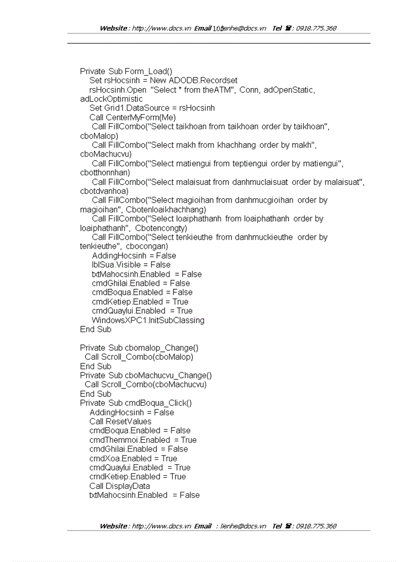 image for page Xây dựng chương trình quản lý thẻ ATM của Ngân hàng VIBank chi nhánh Quang Trung Hà Nội