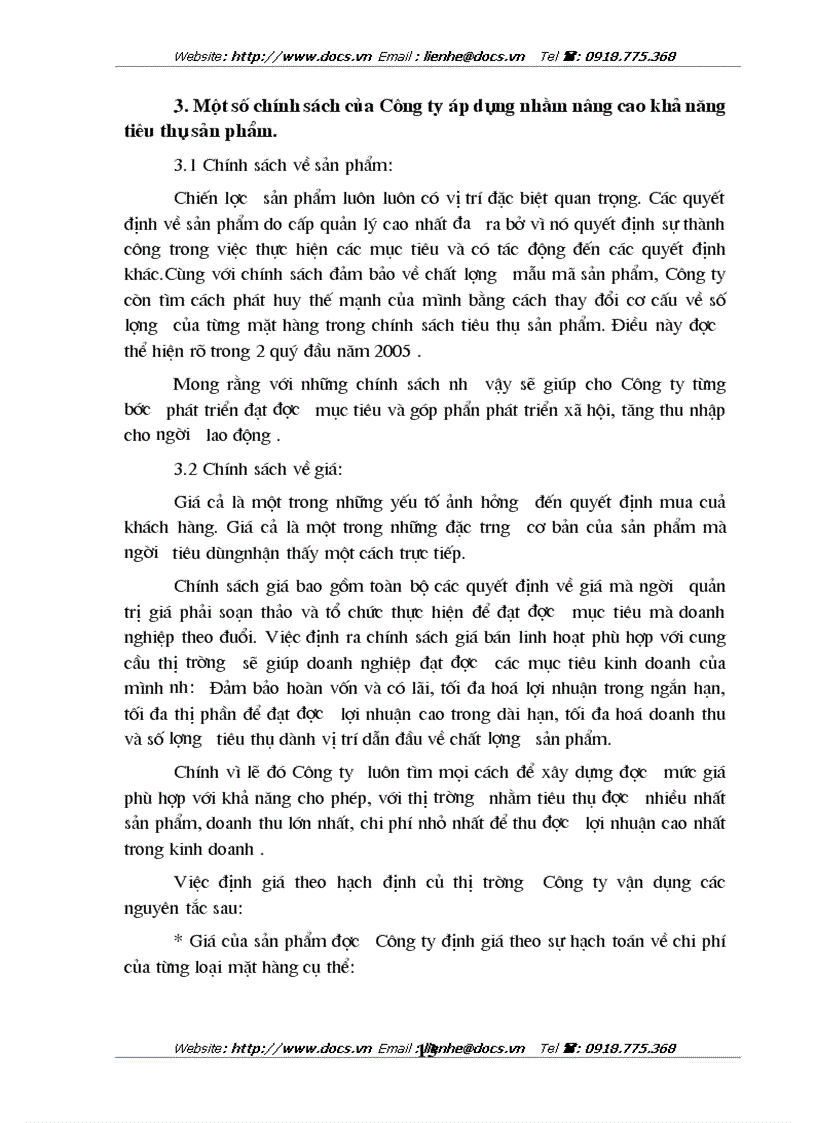 image for page Đẩy mạnh tiêu thụ sản phẩm của công ty Cổ Phần thiết bị điện Tam Kim