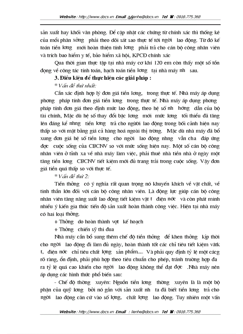 image for page Thực trạng và giải pháp hoàn thiện kế toán lao động tiền lương và các khoản trích theo lương tại nhà máy cơ khí 120