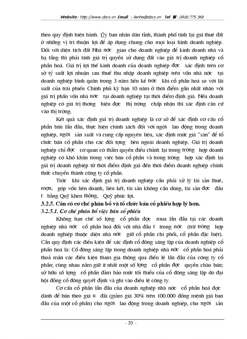 image for page Cổ phần hoá doanh nghiệp nhà nước trên địa bàn Hà Nội