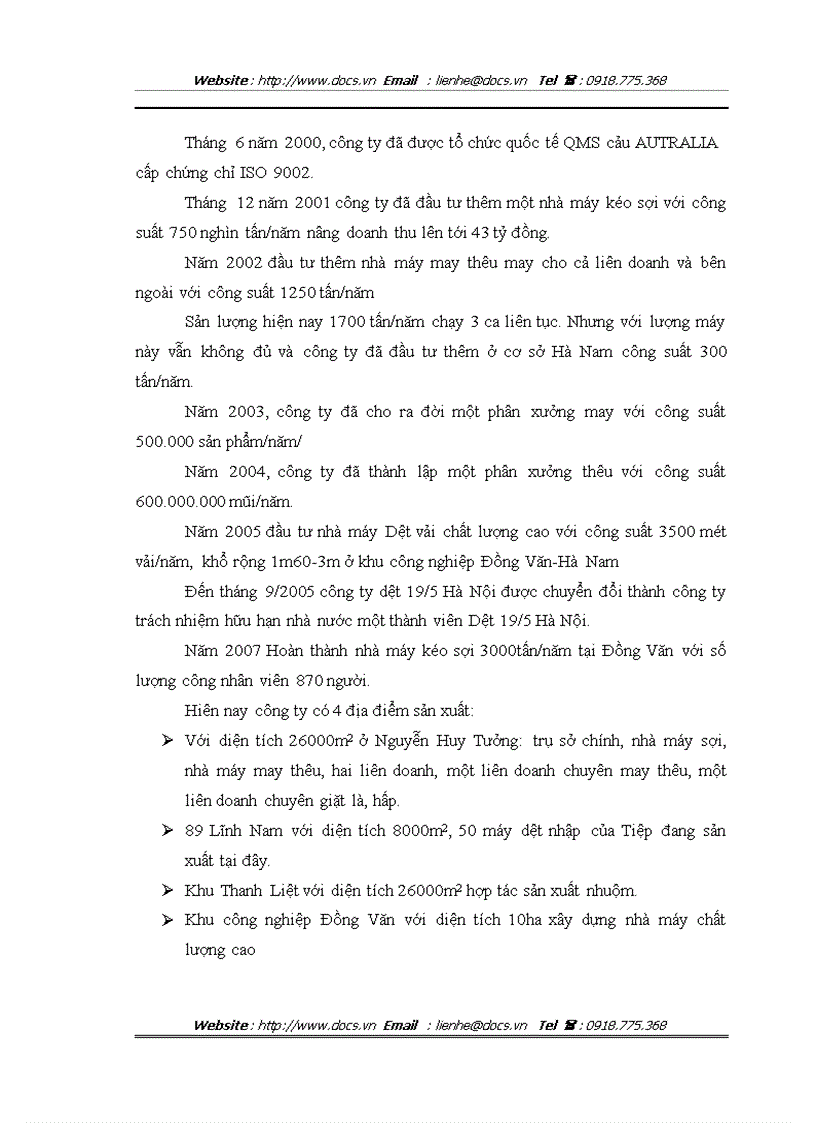 image for page Hoàn thiện công tác cung ứng nguyên vật liệu tại công ty Trách nhiệm hữu hạn nhà nước một thành viên Dệt 19 5 Hà Nội