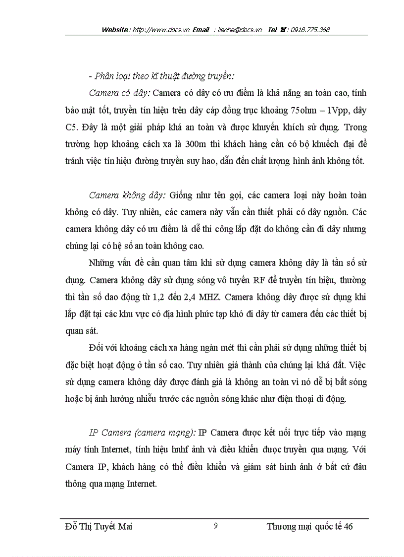 image for page Giải pháp phát triển thị trường bán camera an ninh của công ty THNH Thương mại và Kỹ thuật Hồng Thủy