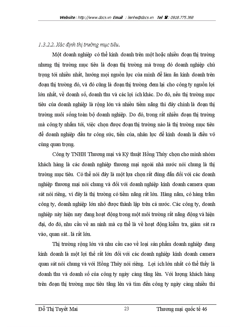 image for page Giải pháp phát triển thị trường bán camera an ninh của công ty THNH Thương mại và Kỹ thuật Hồng Thủy