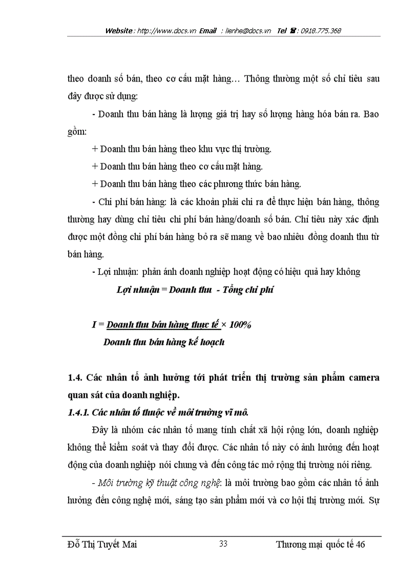 image for page Giải pháp phát triển thị trường bán camera an ninh của công ty THNH Thương mại và Kỹ thuật Hồng Thủy
