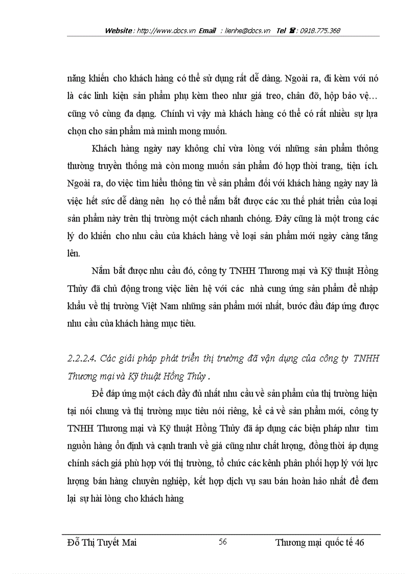 image for page Giải pháp phát triển thị trường bán camera an ninh của công ty THNH Thương mại và Kỹ thuật Hồng Thủy
