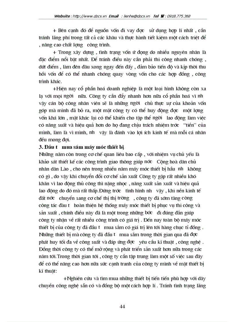 image for page Thực trạng và giải pháp nhằm nâng cao sức cạnh tranh trong đấu thầu ở công ty xây dựng công trình giao thông 873