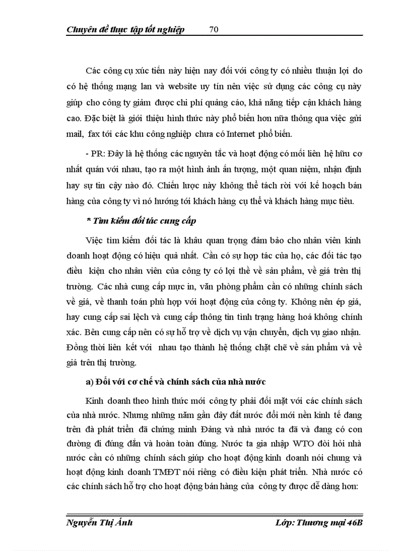 image for page Hoạt động bán hàng của công ty cổ phần đầu tư phát triển công nghệ thời đại mới Thực trạng và giái pháp