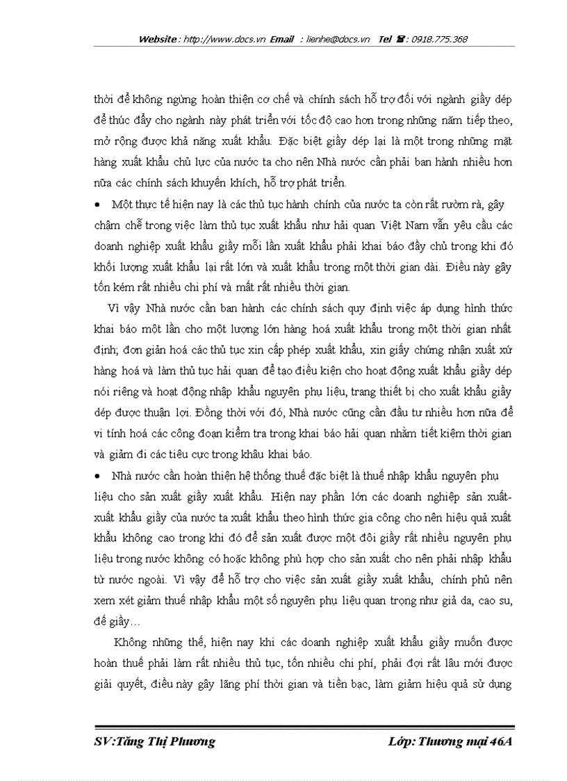 image for page Hoạt động xuất khẩu giầy sang thị trường EU của công ty TNHH một thành viên giầy Thượng Đình Thực trạng và giải pháp thúc đẩy