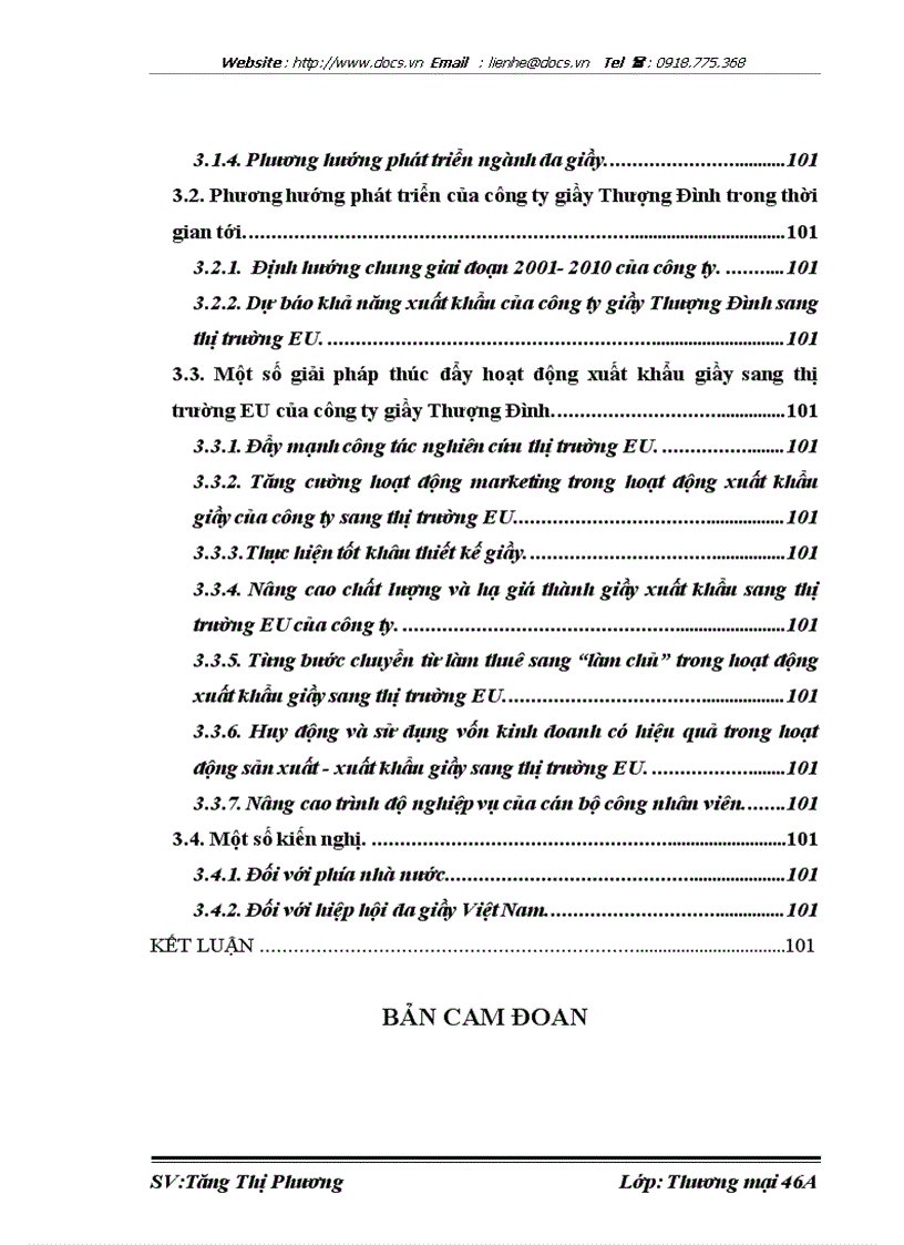 image for page Hoạt động xuất khẩu giầy sang thị trường EU của công ty TNHH một thành viên giầy Thượng Đình Thực trạng và giải pháp thúc đẩy