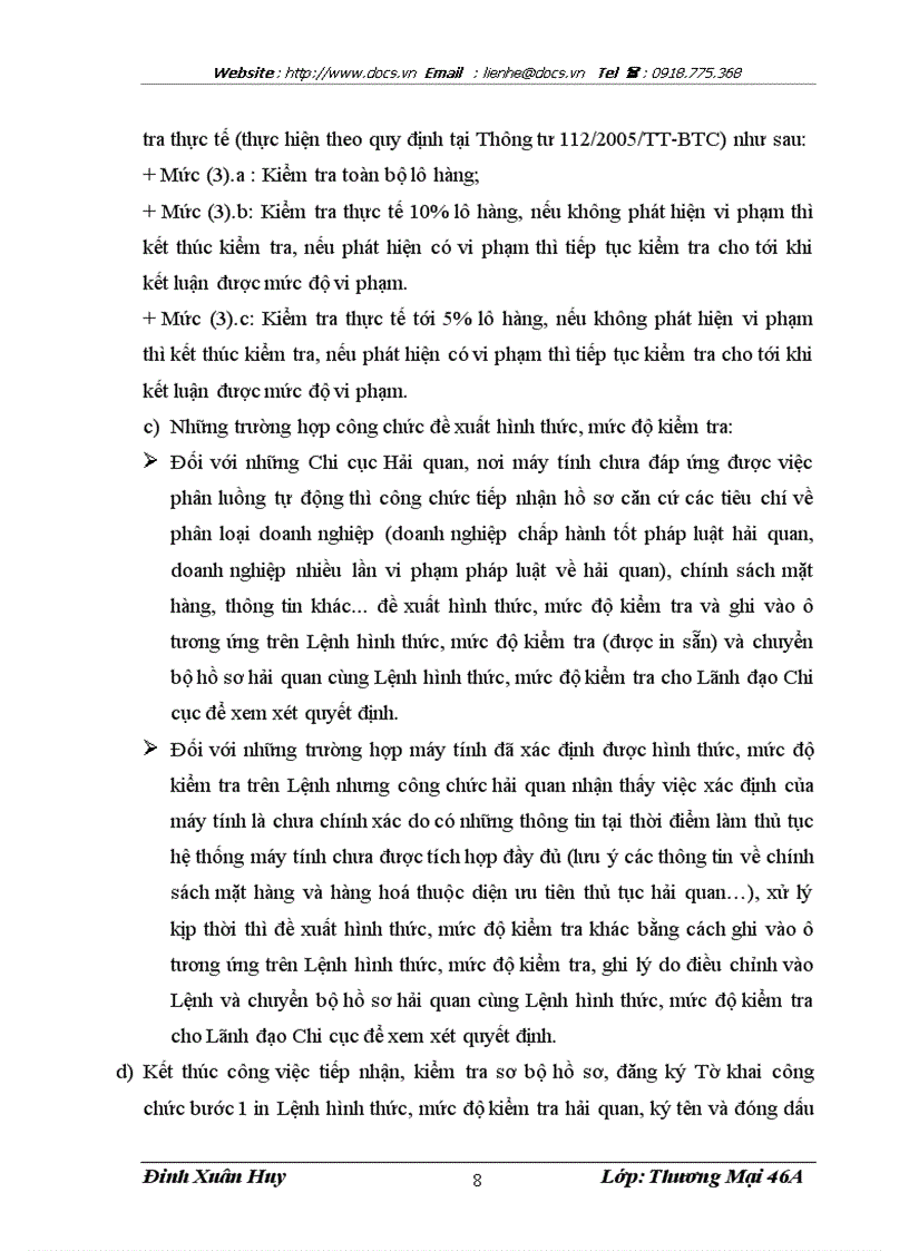 image for page Hoàn thiện quy trình thủ tục Hải quan đối với hàng hóa xuất nhập khẩu tại Chi cục Hải quan tỉnh Bắc Ninh