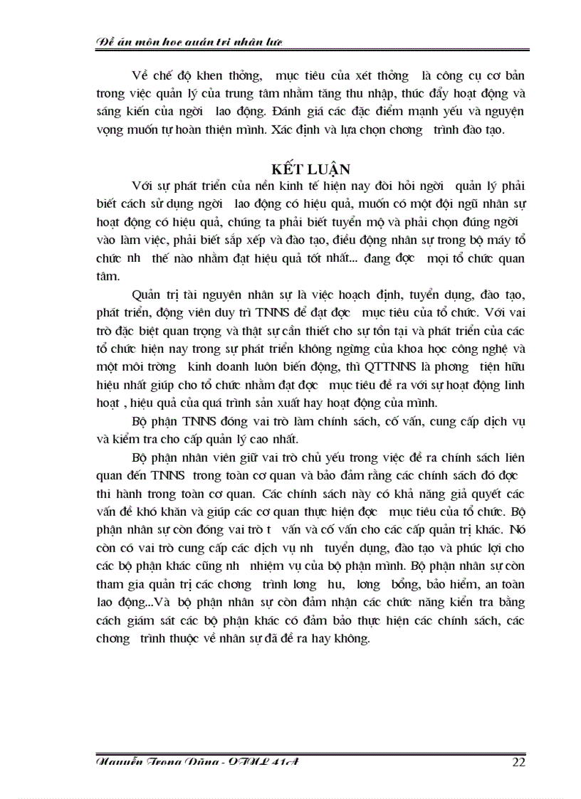 image for page Vai trò của quản trị nhân lực đối với các tổ chức ngày nay