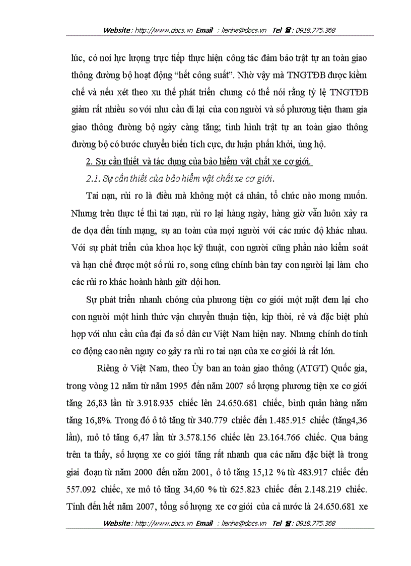 image for page Thực trạng và giải pháp nhằm nâng cao hiệu quả hoạt động của nghiệp vụ bảo hiểm vật chất xe cơ giới tại phòng bảo hiểm Cầu Giấy công ty bảo hiểm HN