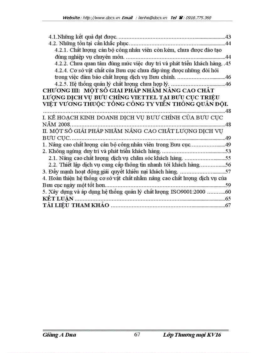 image for page Một số giải pháp nhằm nâng cao chất lượng dịch vụ Bưu chính Viettel tại Bưu cục Triệu Việt Vương thuộc Tổng công ty Viễn thông Quân đội