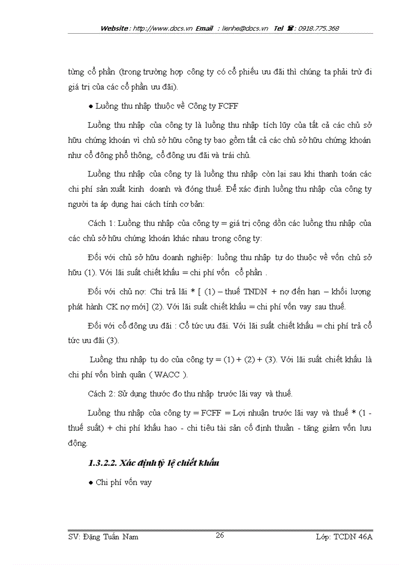 image for page Áp dụng phương pháp dòng tiền chiết khấu trong xác định giá trị doanh nghiệp tại Việt Nam