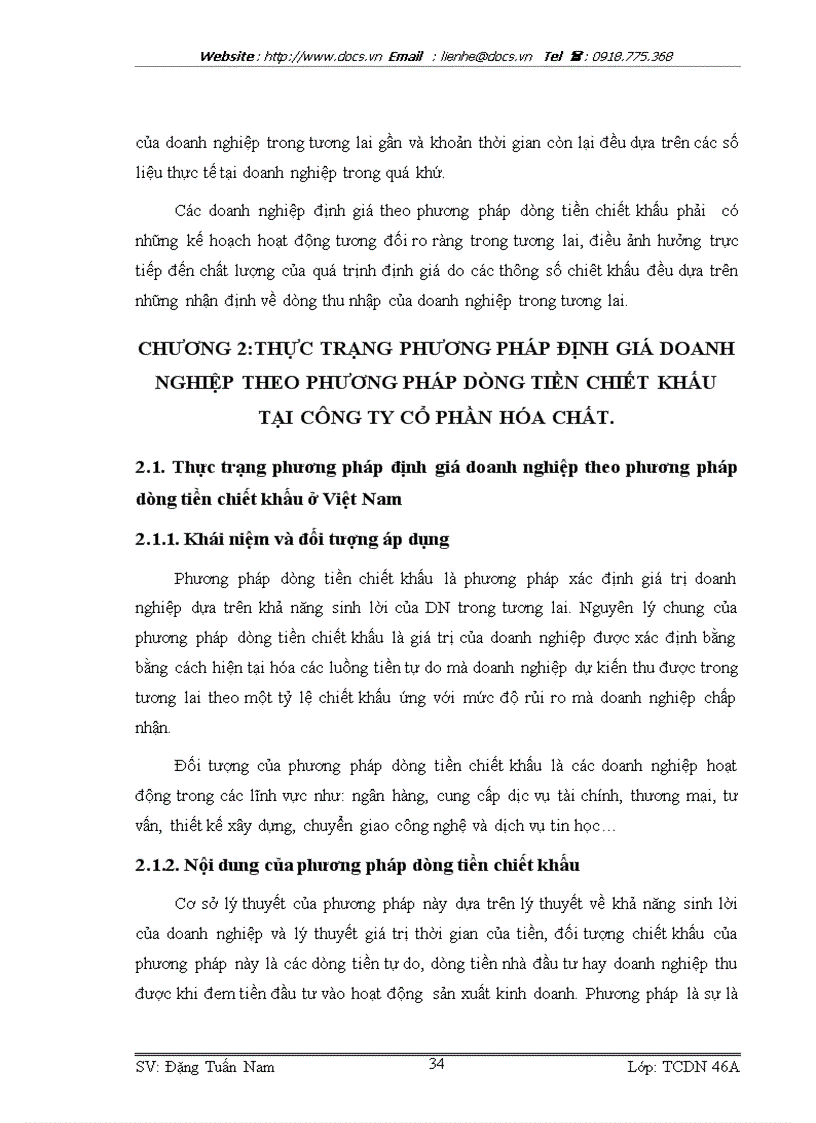 image for page Áp dụng phương pháp dòng tiền chiết khấu trong xác định giá trị doanh nghiệp tại Việt Nam