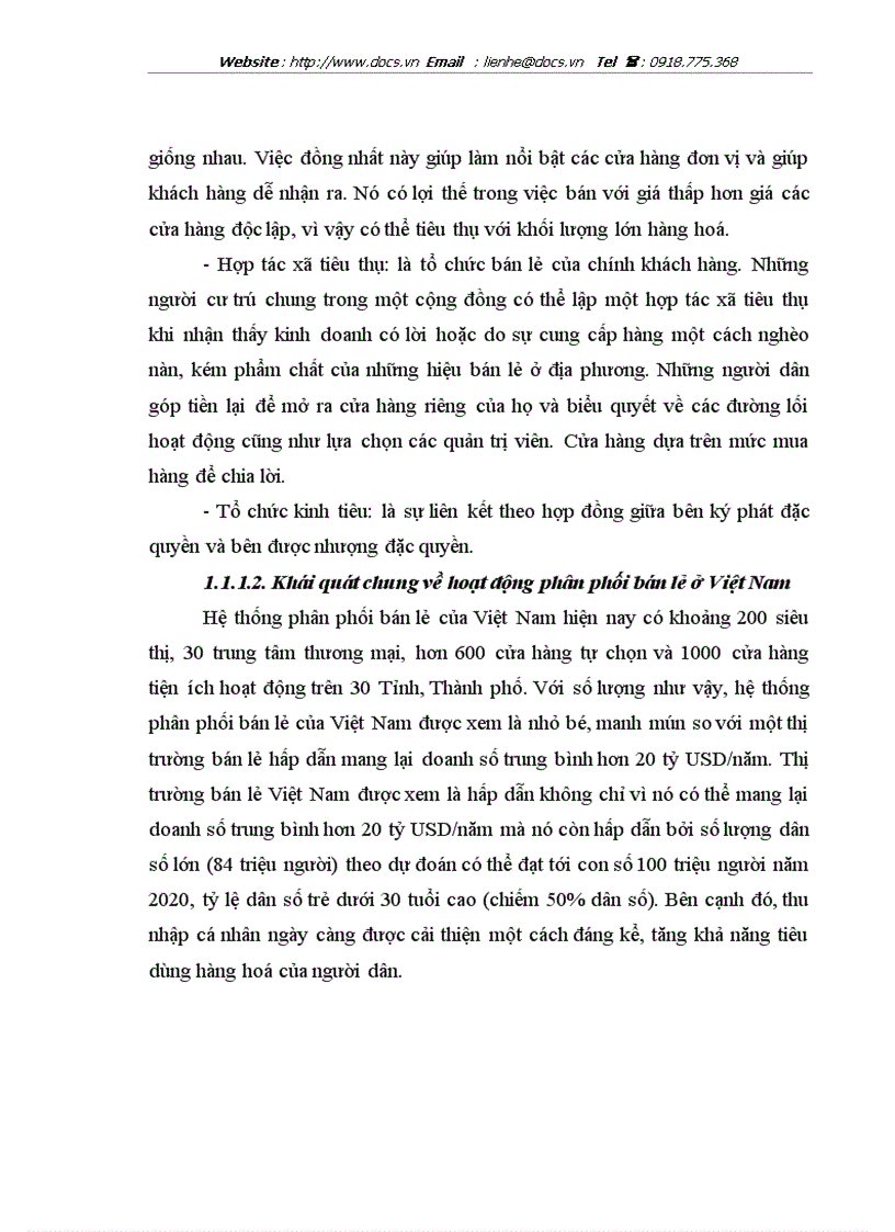 image for page Một số giải pháp nhằm tăng cường ứng dụng Marketing Mix vào hoạt động phân phối bán lẻ của Tổng công ty thương mại Hà Nội