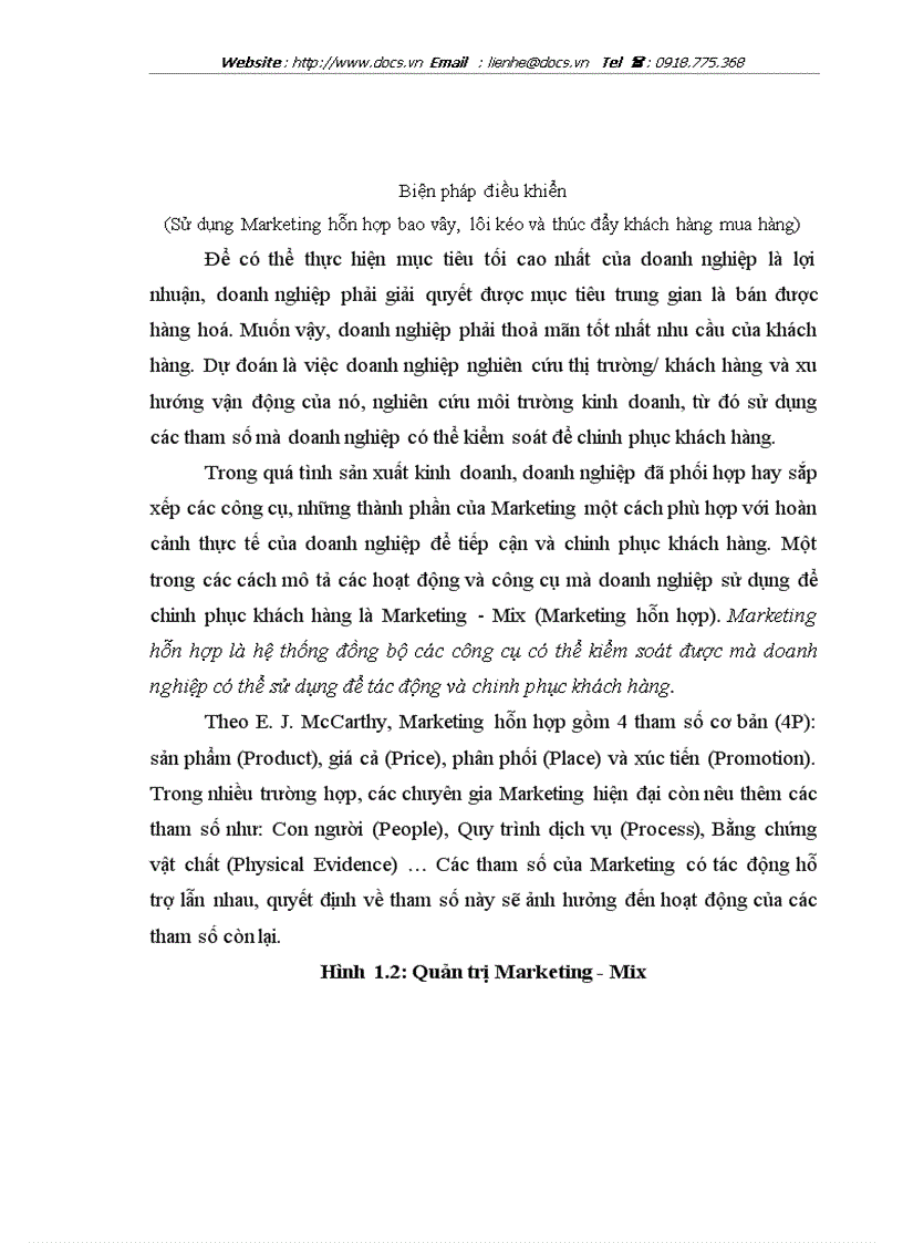 image for page Một số giải pháp nhằm tăng cường ứng dụng Marketing Mix vào hoạt động phân phối bán lẻ của Tổng công ty thương mại Hà Nội