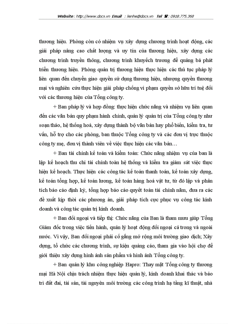 image for page Một số giải pháp nhằm tăng cường ứng dụng Marketing Mix vào hoạt động phân phối bán lẻ của Tổng công ty thương mại Hà Nội