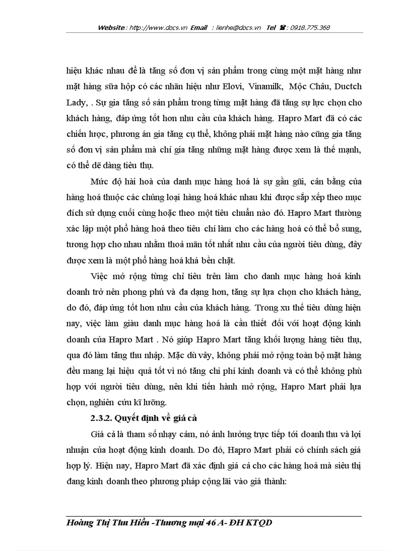 image for page Một số giải pháp nhằm tăng cường ứng dụng Marketing Mix vào hoạt động phân phối bán lẻ của Tổng công ty thương mại Hà Nội