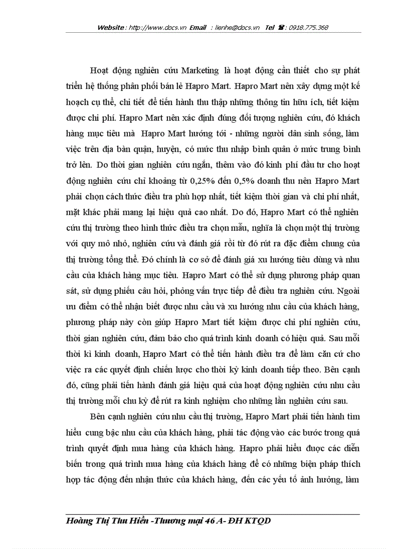 image for page Một số giải pháp nhằm tăng cường ứng dụng Marketing Mix vào hoạt động phân phối bán lẻ của Tổng công ty thương mại Hà Nội