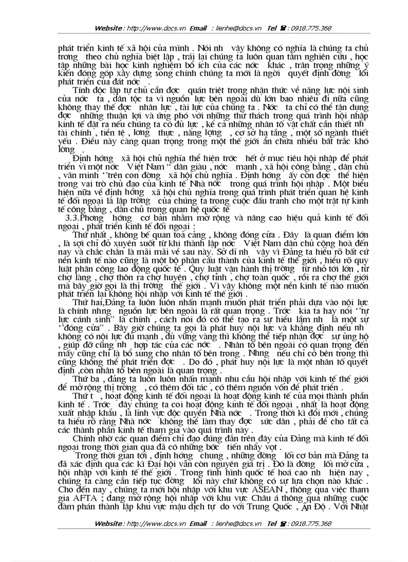 image for page Vấn đề phát triển kinh tế đối ngoại trong thời kỳ quá độ lên chủ nghĩa xã hội ở Việt Nam