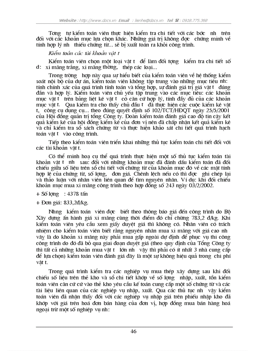 image for page Tìm hiểu về kiểm toán báo cáo quyết toán công trình đầu tư XDCB tại Tổng C ty Sông Đà