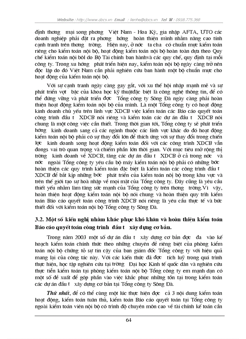 image for page Tìm hiểu về kiểm toán báo cáo quyết toán công trình đầu tư XDCB tại Tổng C ty Sông Đà