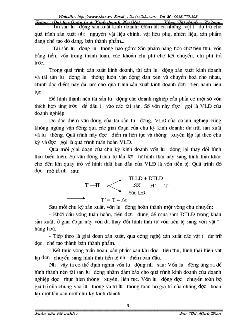 image for page Vốn lưu động và một số giải pháp nhằm nâng cao hiệu quả sử dụng vốn lưu động tại Công ty Cổ phần Pin Hà Nội