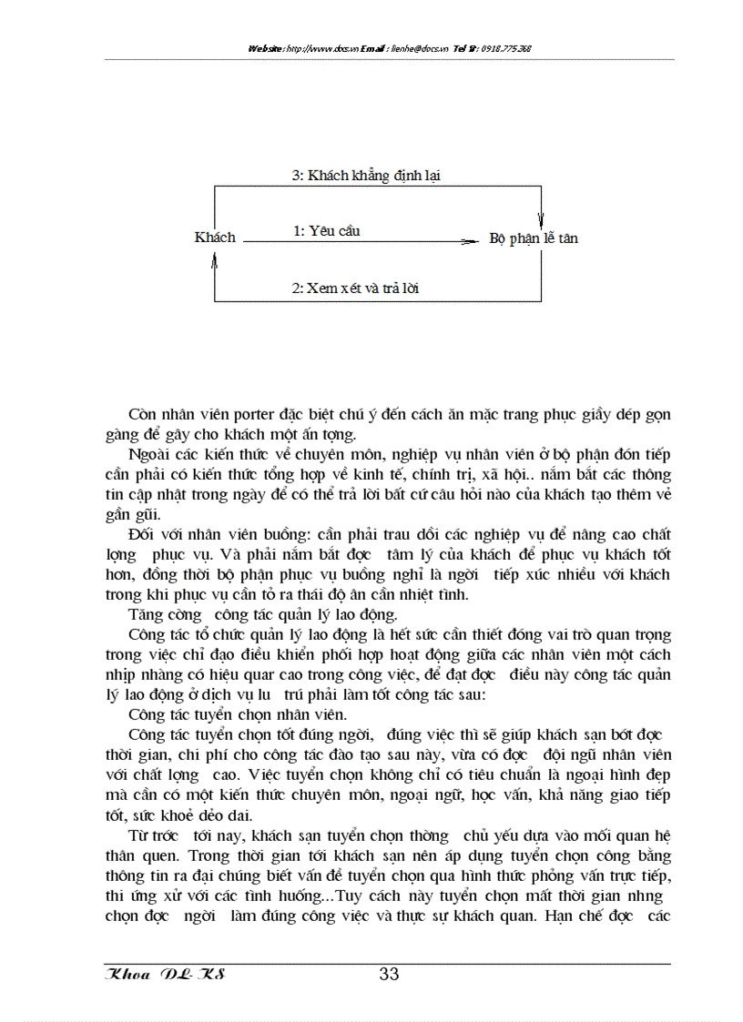 image for page Tổ chức hoạt động kinh doanh lưu trú tại khách sạn Kim Liên