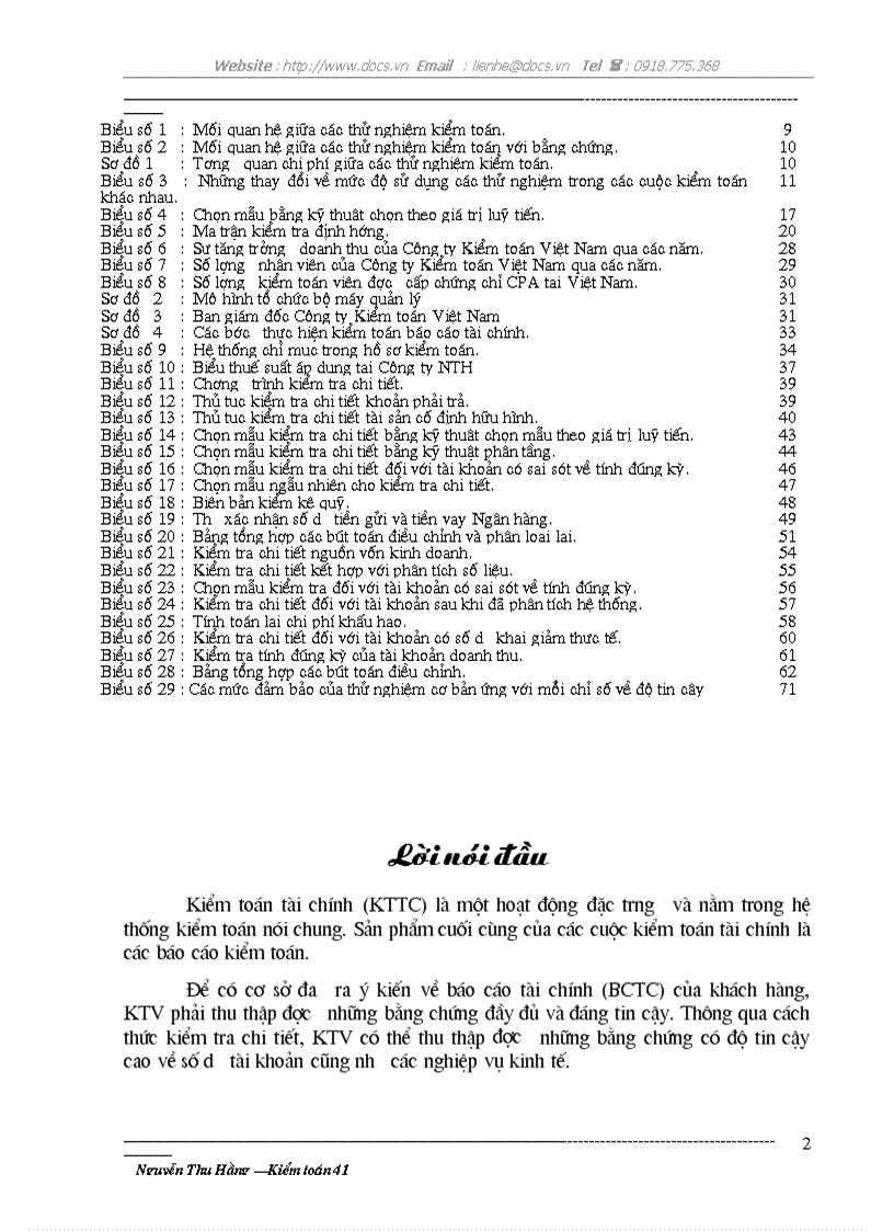 image for page Tìm hiểu việc áp dụng phương pháp kiểm tra chi tiết trong kiểm toán báo cáo tài chính do Công ty Kiểm toán Việt Nam thực hiện