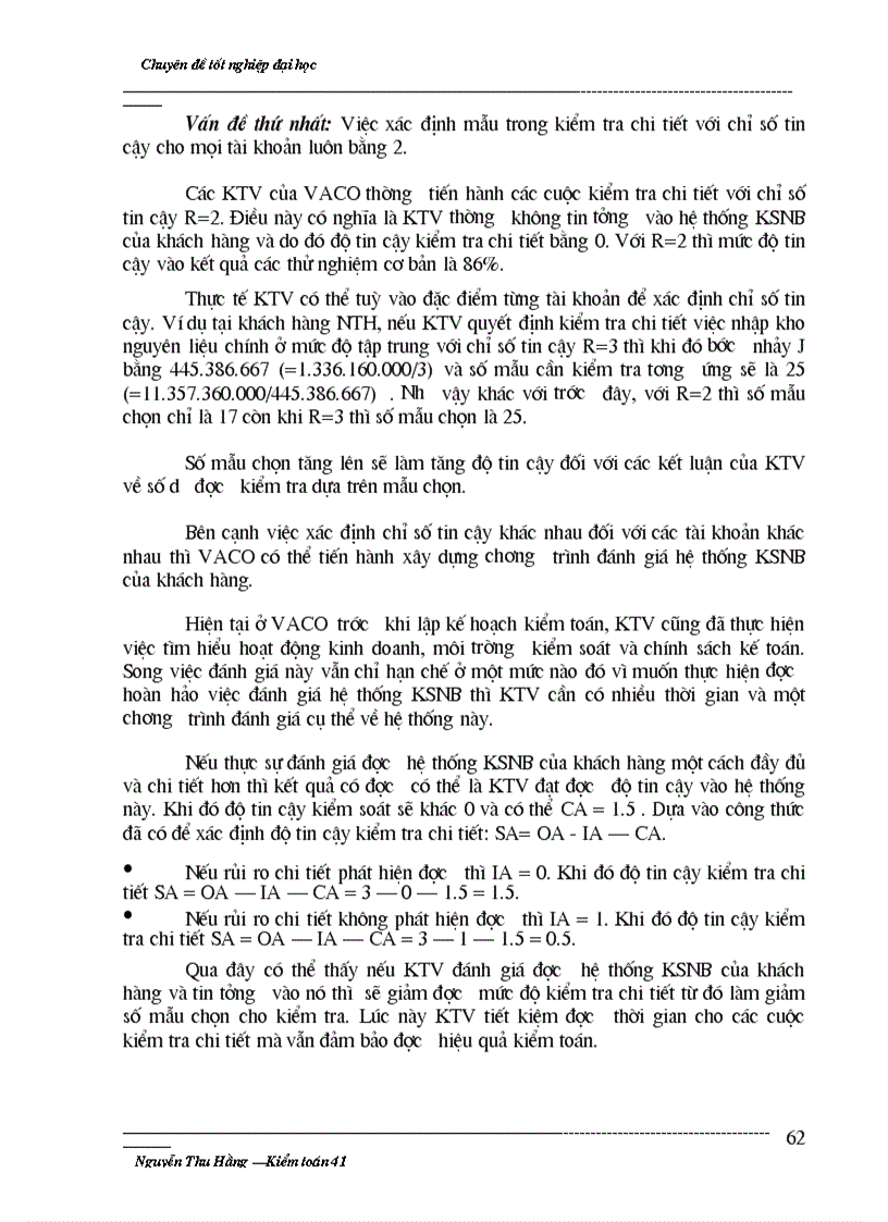 image for page Tìm hiểu việc áp dụng phương pháp kiểm tra chi tiết trong kiểm toán báo cáo tài chính do Công ty Kiểm toán Việt Nam thực hiện