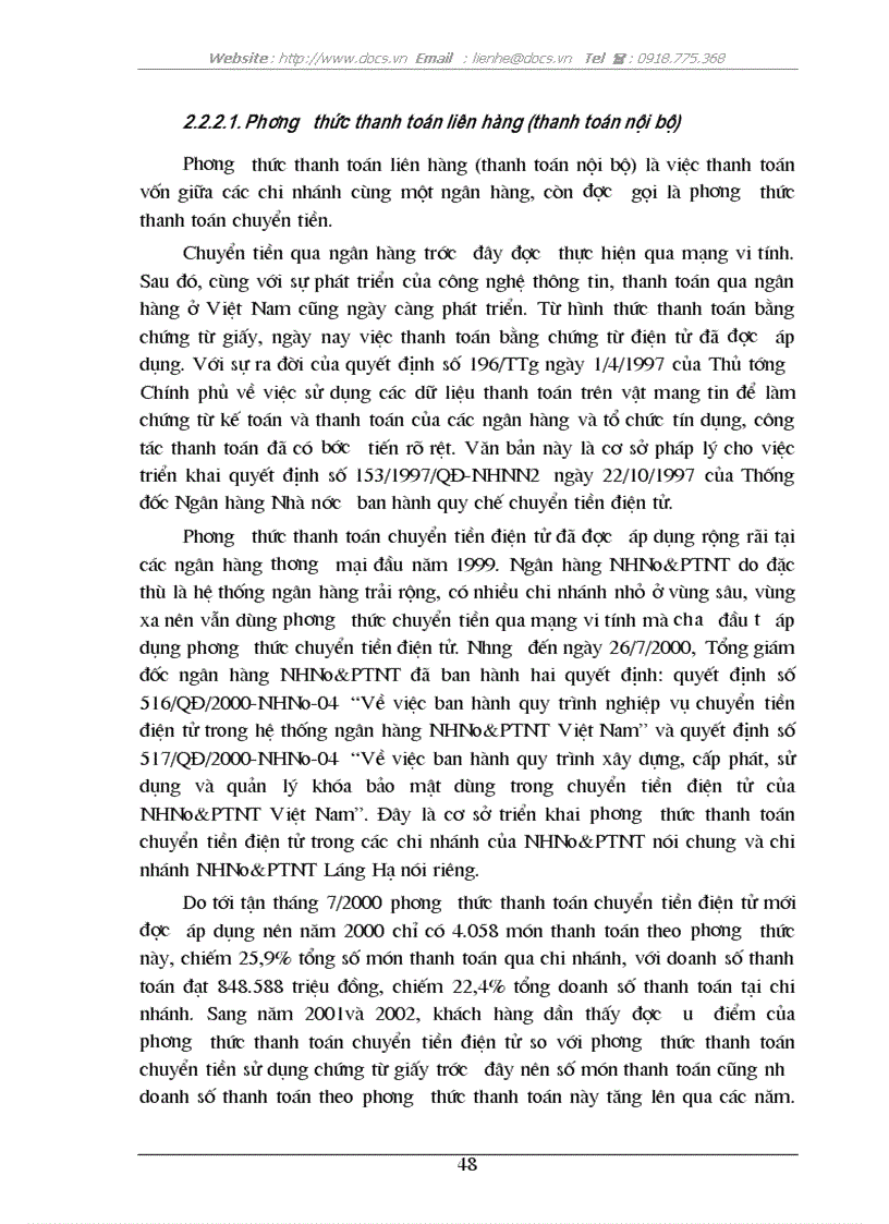 image for page Giải pháp phát triển hoạt động thanh toán tại chi nhánh ngân hàng NHNo PTNT AgriBank Láng Hạ