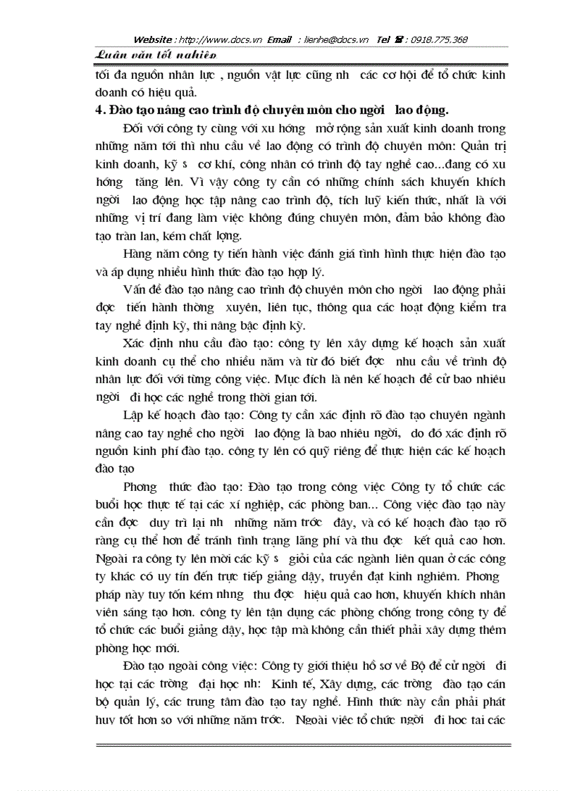 image for page Một số biện pháp nâng cao hiệu quả sử dụng nhân công tại Công ty cổ phần đầu tư thương mại Bắc Hà