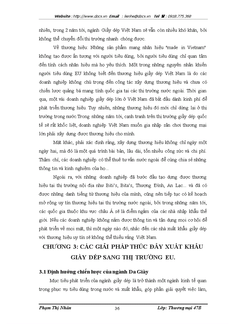 image for page Thúc đẩy xuất khẩu giày dép sang thị trường EU của các doanh nghiệp